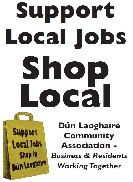 Support Local Jobs - Please Shop In Dún Laoghaire