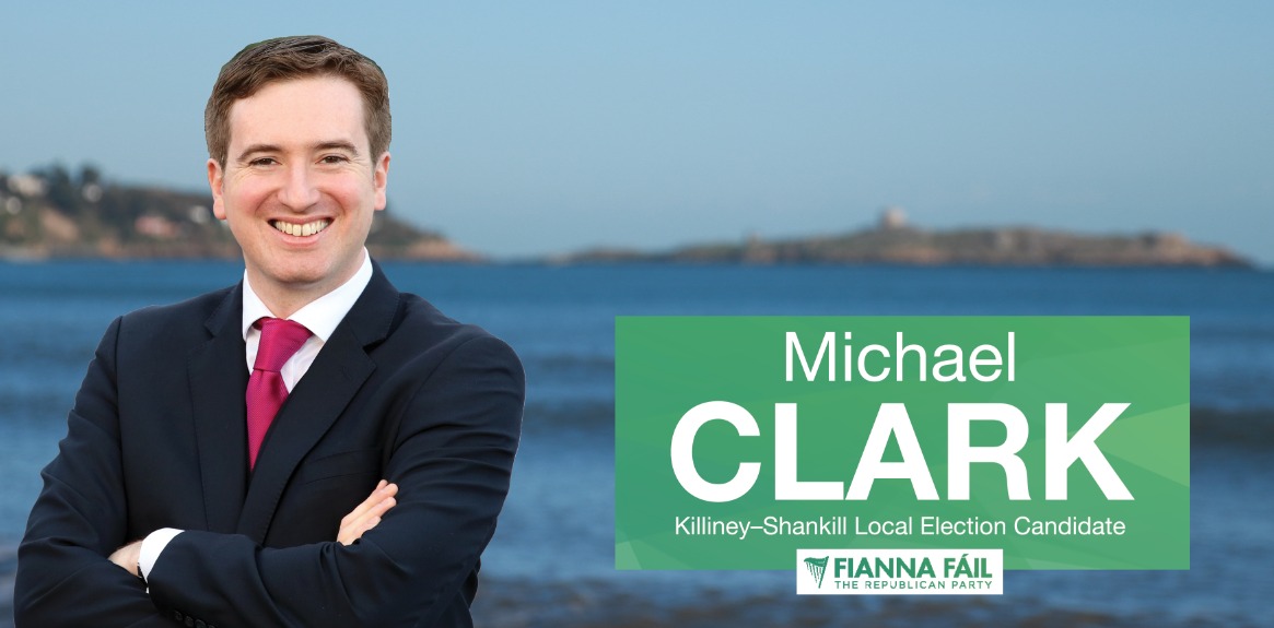 Michael Clark - Fianna Fáil's New Councillor for the Killiney - Shankill LEA